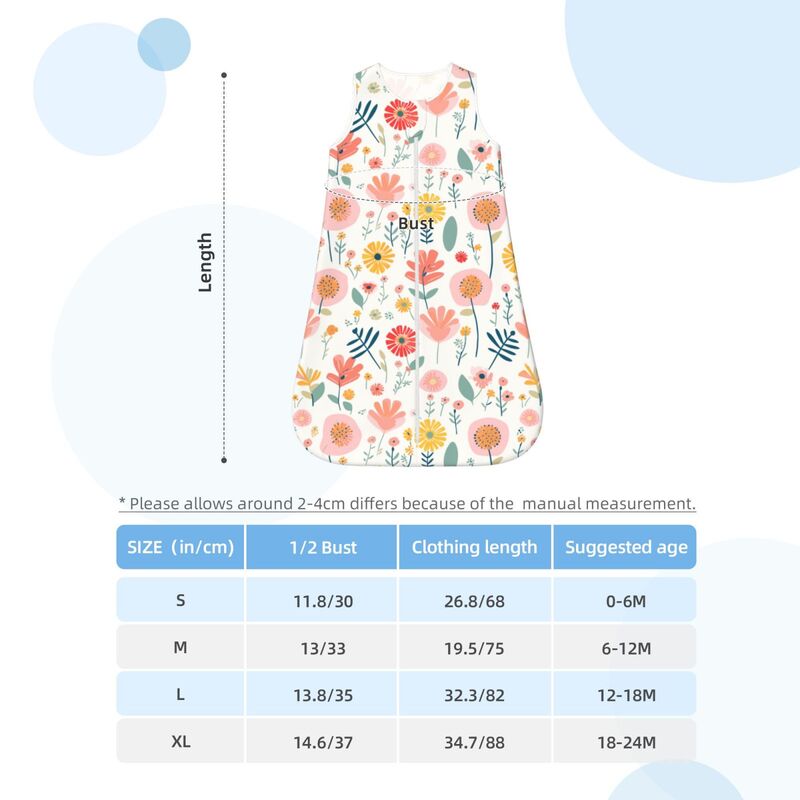Huglittle Whimsical Meadow Baby Sleep Sack