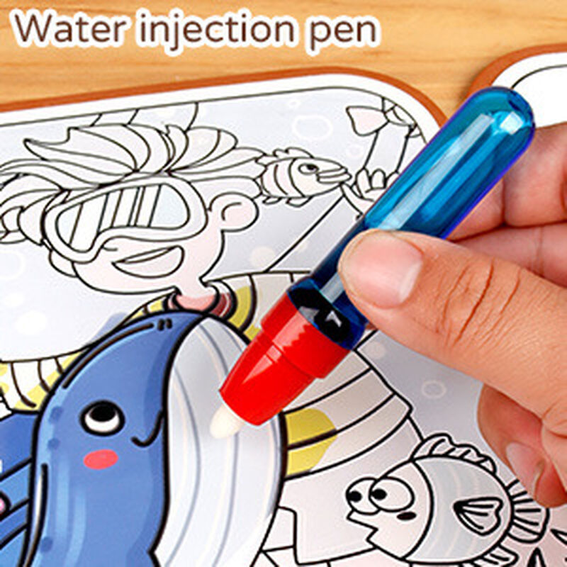 Mess-Free Water Painting Book for Kids: Creativity Unleashed