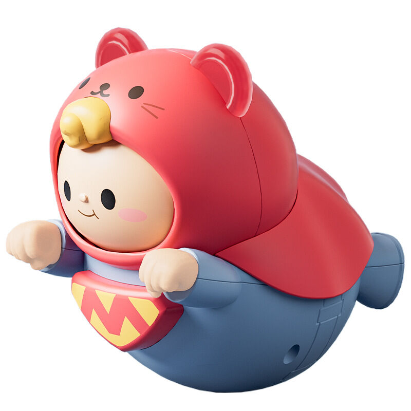 Superhero Wobble Toy: Adorable Silicone-Eared Companion