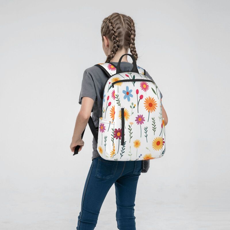 Huglittle Whimsical Floral Lightweight Backpack for Children - Encouraging Exploration and Creativity