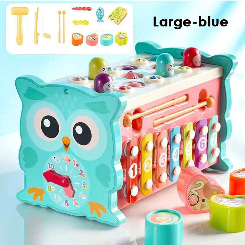 Multi-Functional Whac-A-Mole Toy: Educational Game for 1-3 Year Olds