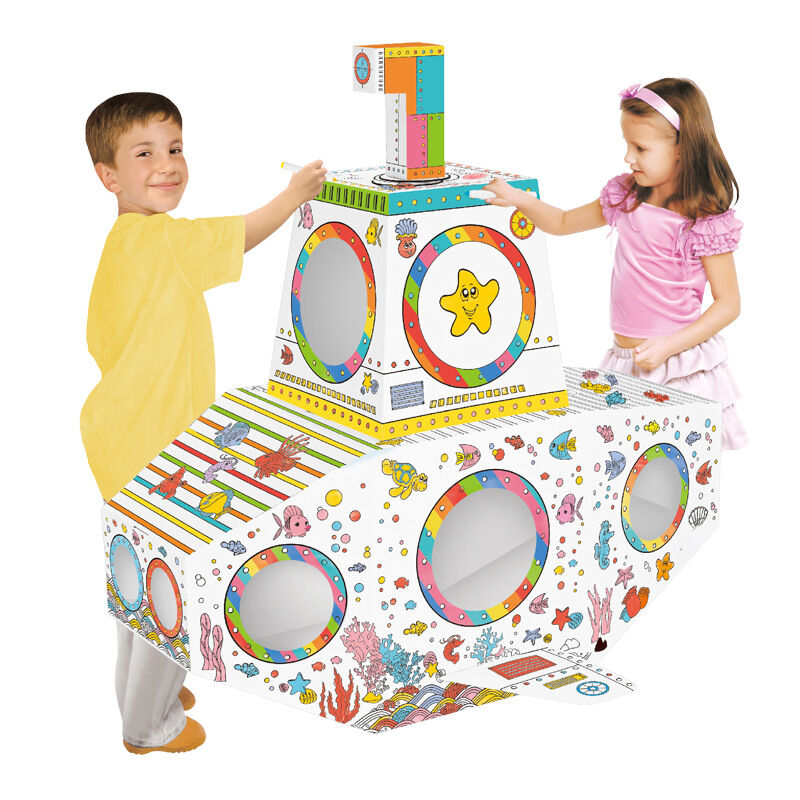 3D DIY Submarine Graffiti Kit - Dive into Creativity with Your Child Huglittle