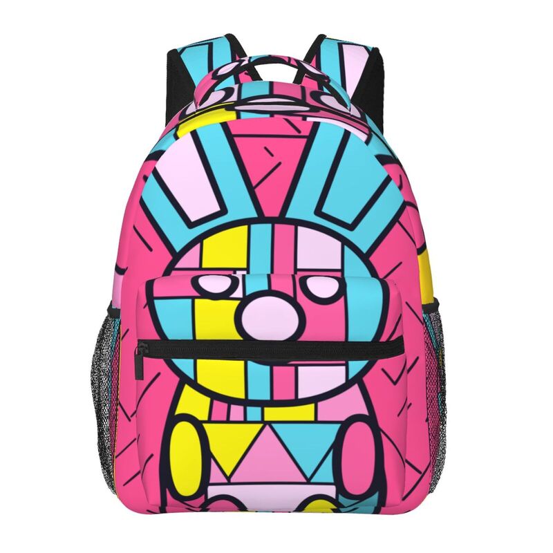 Huglittle Colorful Pop-Art Bunny Casual Backpack for Children