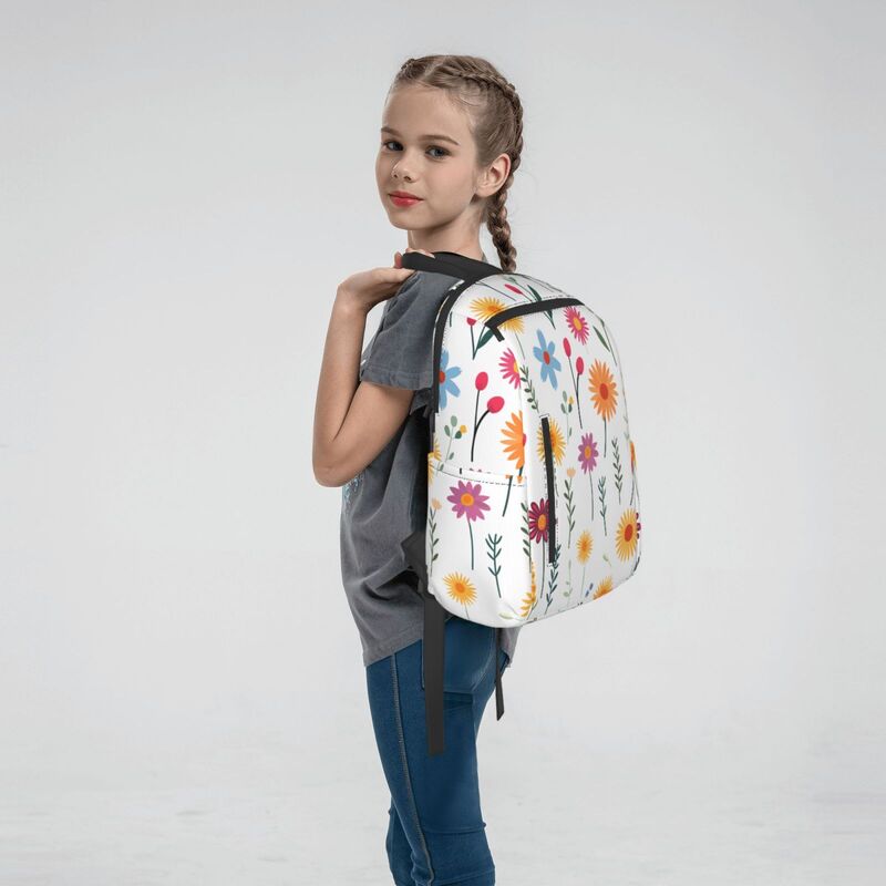 Huglittle Whimsical Floral Lightweight Backpack for Children - Encouraging Exploration and Creativity