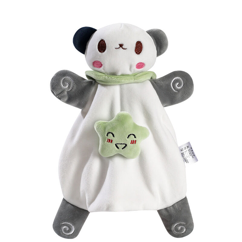 Soft Plush Baby Security Blanket - Cartoon Toy for Infants and Toddlers