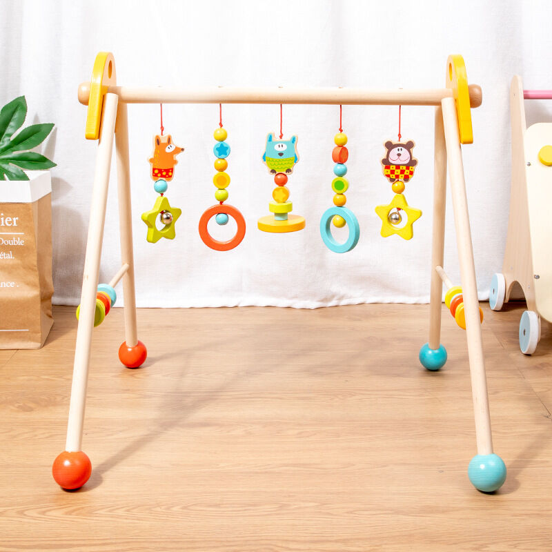 Wooden Newborn Fitness Equipment: Infant Exercise Frame