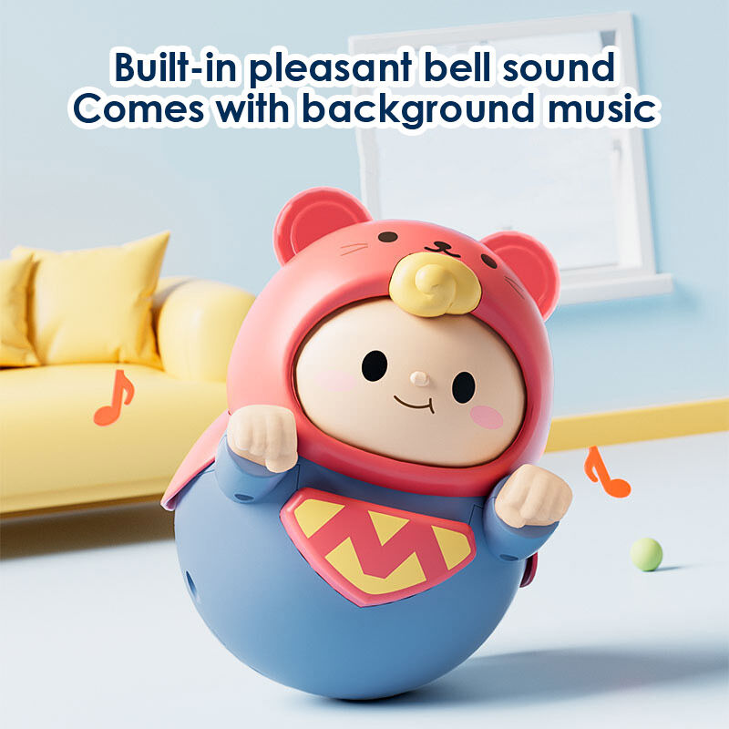 Superhero Wobble Toy: Adorable Silicone-Eared Companion