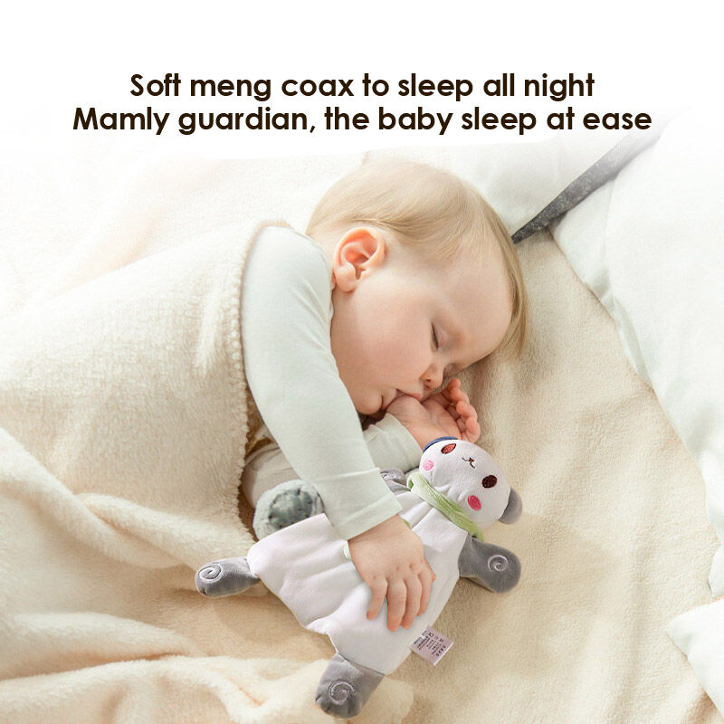 Soft Plush Baby Security Blanket - Cartoon Toy for Infants and Toddlers