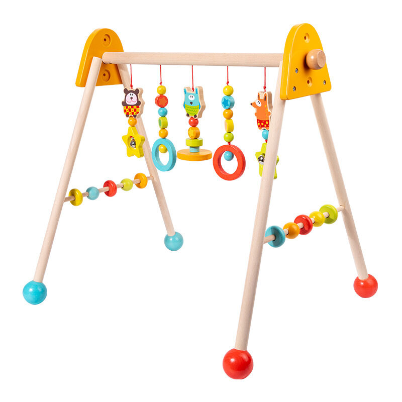 Wooden Newborn Fitness Equipment: Infant Exercise Frame