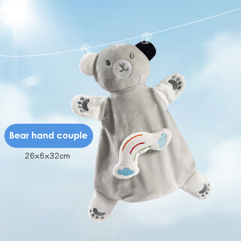 Soft Plush Baby Security Blanket - Cartoon Toy for Infants and Toddlers