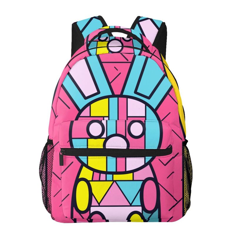 Huglittle Colorful Pop-Art Bunny Casual Backpack for Children