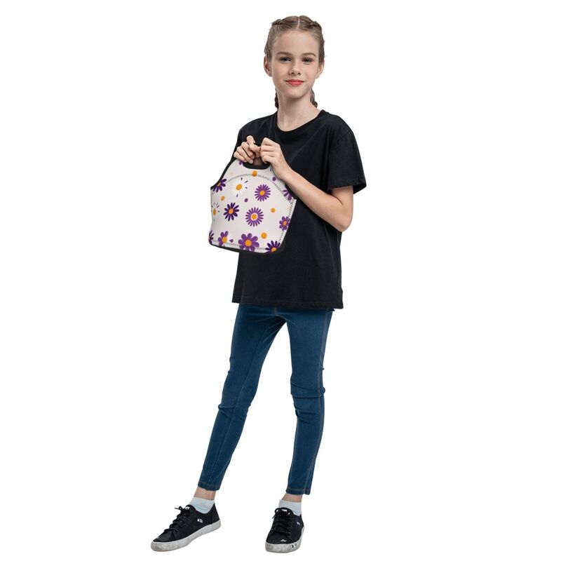 Huglittle Portable Bento Box: Whimsical Daisy Design for Imaginative Play & Storytelling