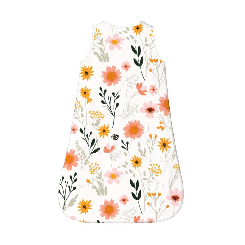 Huglittle Whimsical Garden Baby Sleep Sack, Sleeveless 0-24m