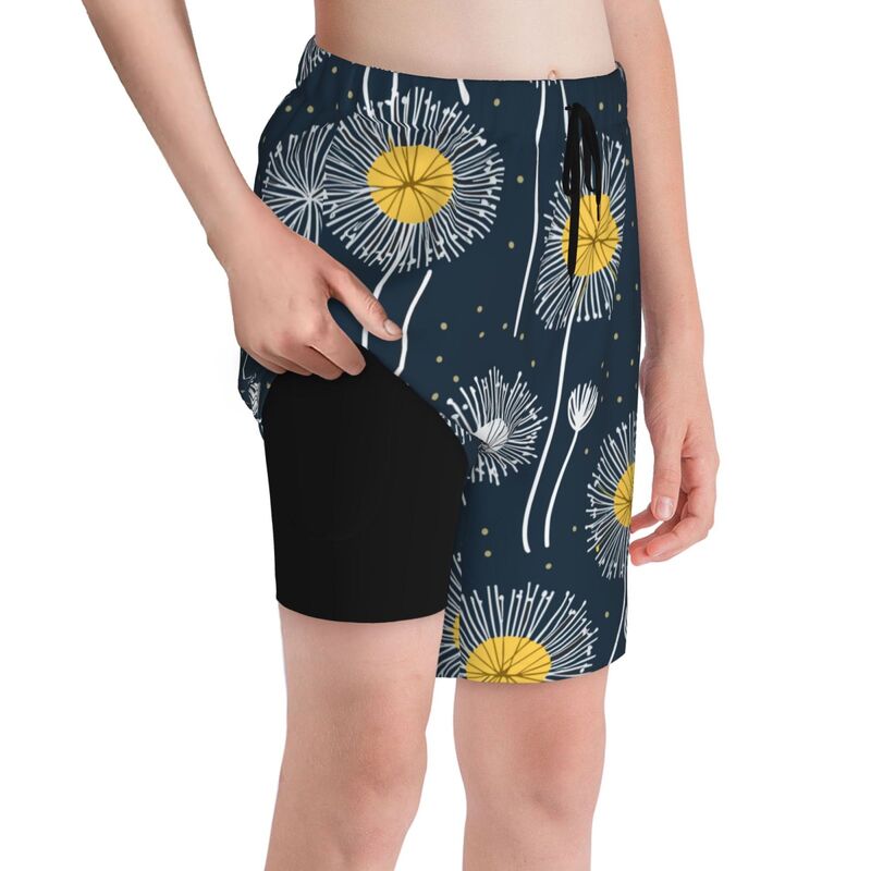 Huglittle Dandelion-Inspired Teen Beach Trunks - Foster Creativity & Adventure