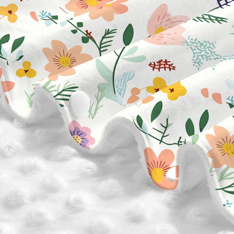 Huglittle Enchanted Garden Floral Car Seat Canopy & Nursing Cover