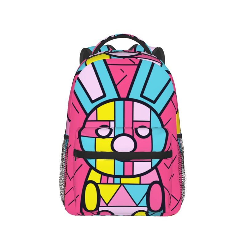 Huglittle Colorful Pop-Art Bunny Casual Backpack for Children
