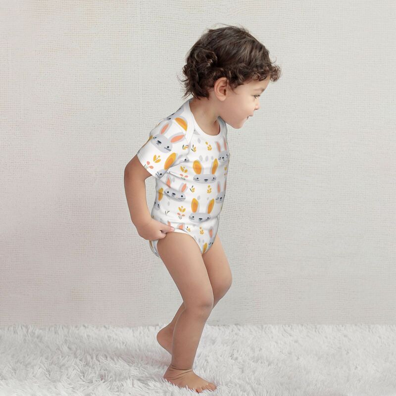 Huglittle Enchanted Nature & Bunny Baby Bodysuit