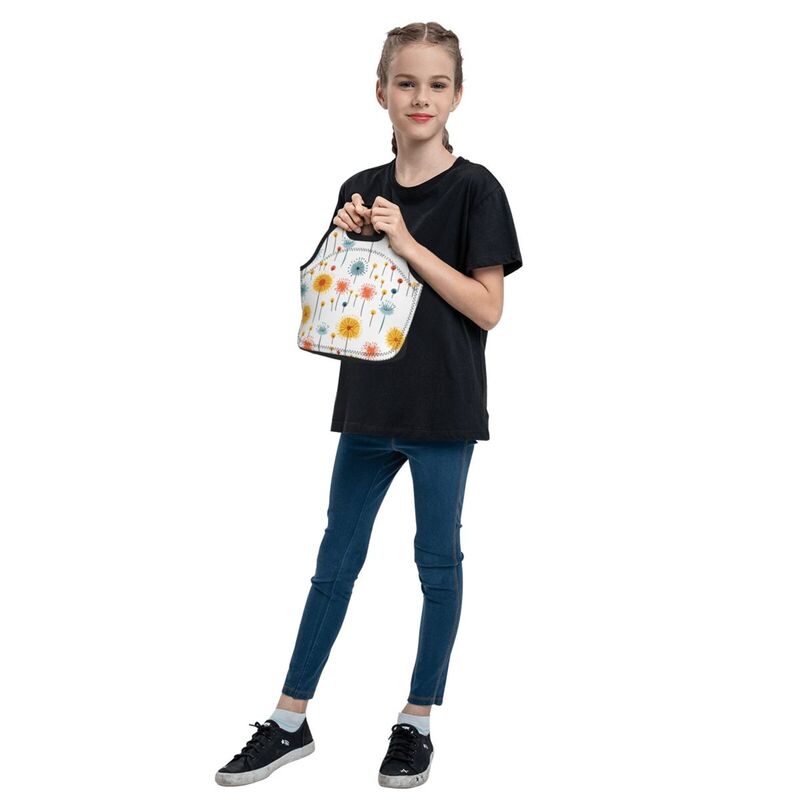 Huglittle Dandelion Pattern Portable Bento: Vibrant, Playful, and Nature-Inspired