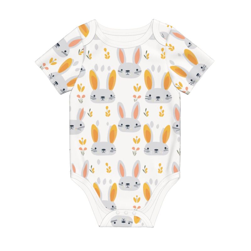 Huglittle Enchanted Nature & Bunny Baby Bodysuit