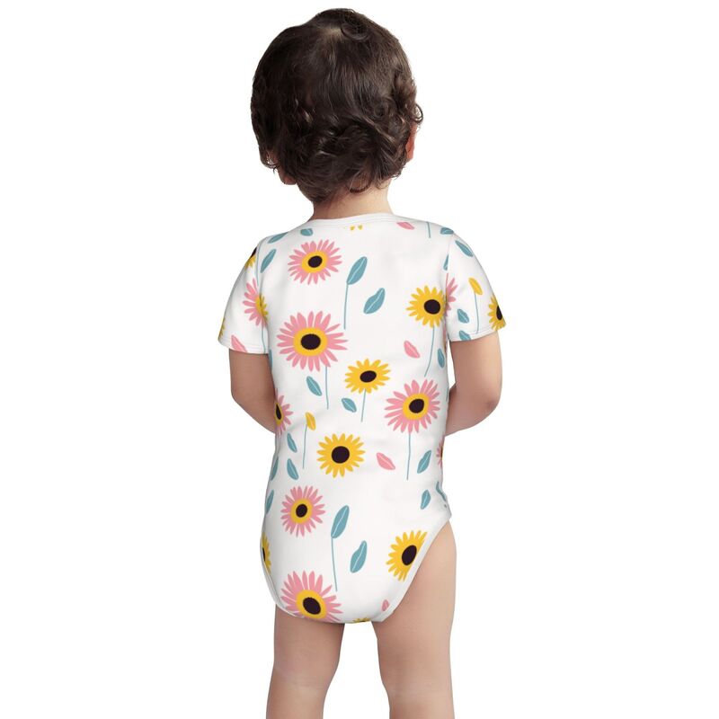 Huglittle Botanical Garden Baby Bodysuit - Sunlit Meadow
