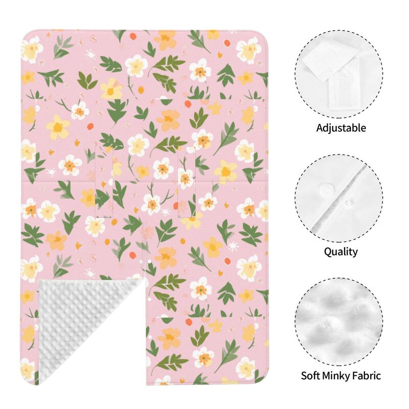 Huglittle 2-in-1 Car Seat Canopy & Nursing Cover - Meadow Whimsy