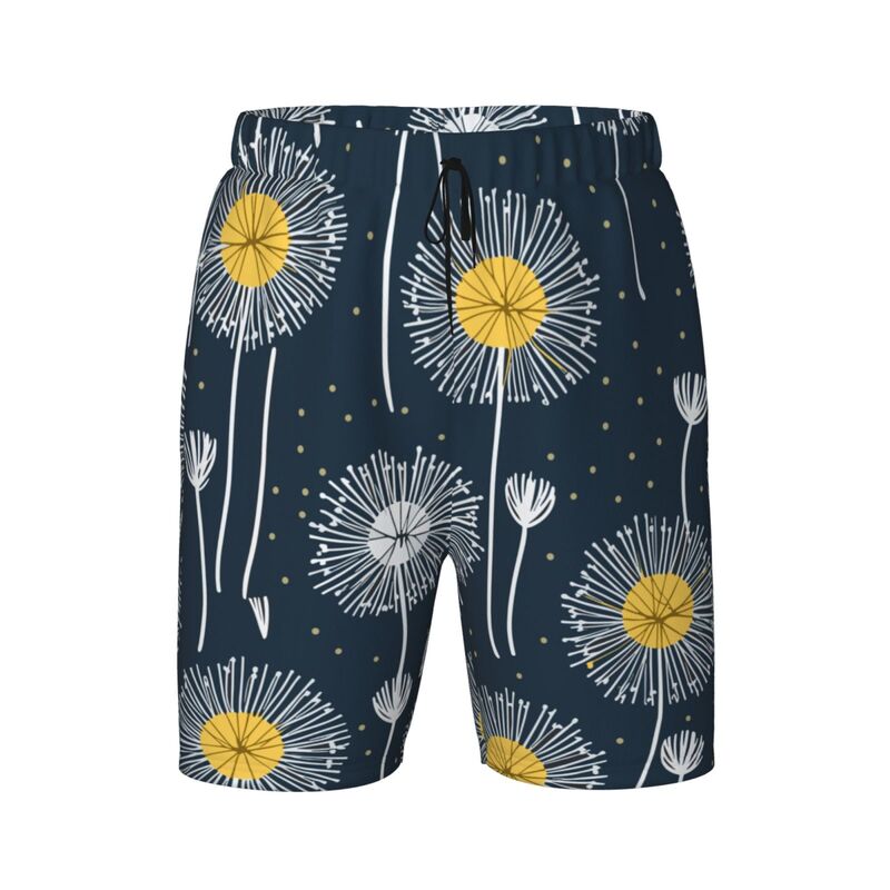 Huglittle Dandelion-Inspired Teen Beach Trunks - Foster Creativity & Adventure