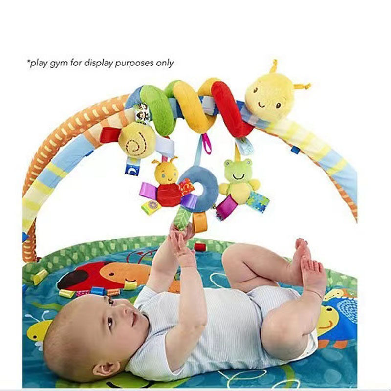 Baby Crib Bed Bell Rattle: Hanging Pushchair Pendant