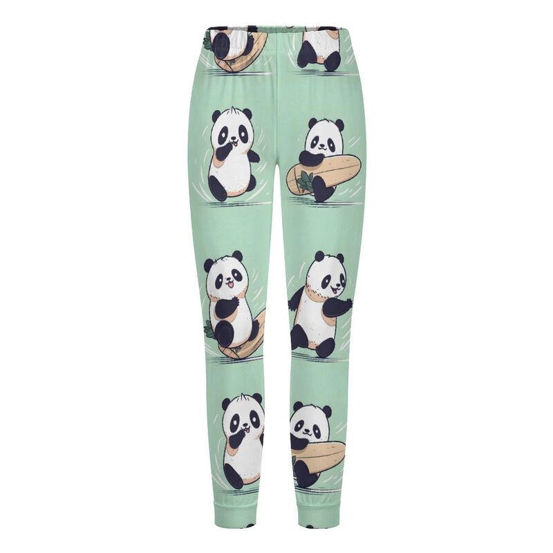 HugLittle Skateboarding Pandas Children's Pajamas - Embrace Exploration & Imagination