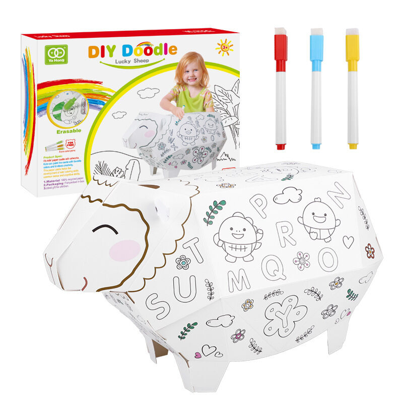 3D Lucky Sheep Graffiti Kit - Unleash Your Child's Artistic Brilliance Huglittle