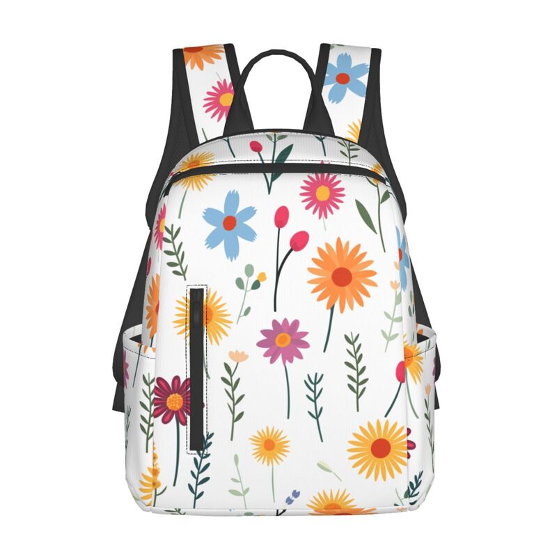 Huglittle Whimsical Floral Lightweight Backpack for Children - Encouraging Exploration and Creativity