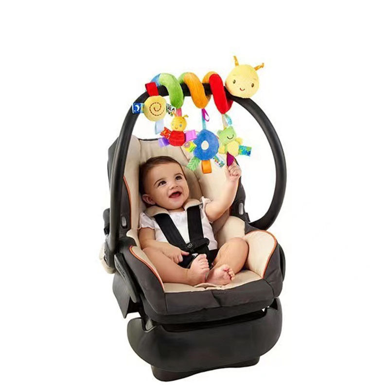 Baby Crib Bed Bell Rattle: Hanging Pushchair Pendant