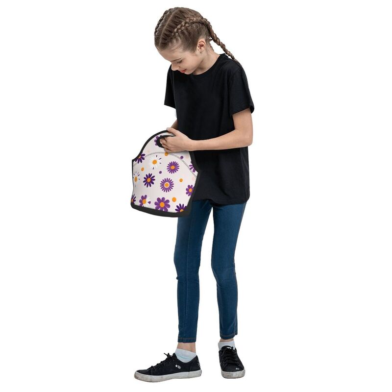 Huglittle Portable Bento Box: Whimsical Daisy Design for Imaginative Play & Storytelling