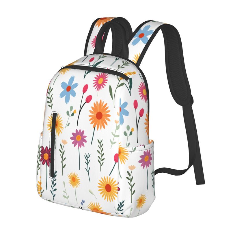 Huglittle Whimsical Floral Lightweight Backpack for Children - Encouraging Exploration and Creativity