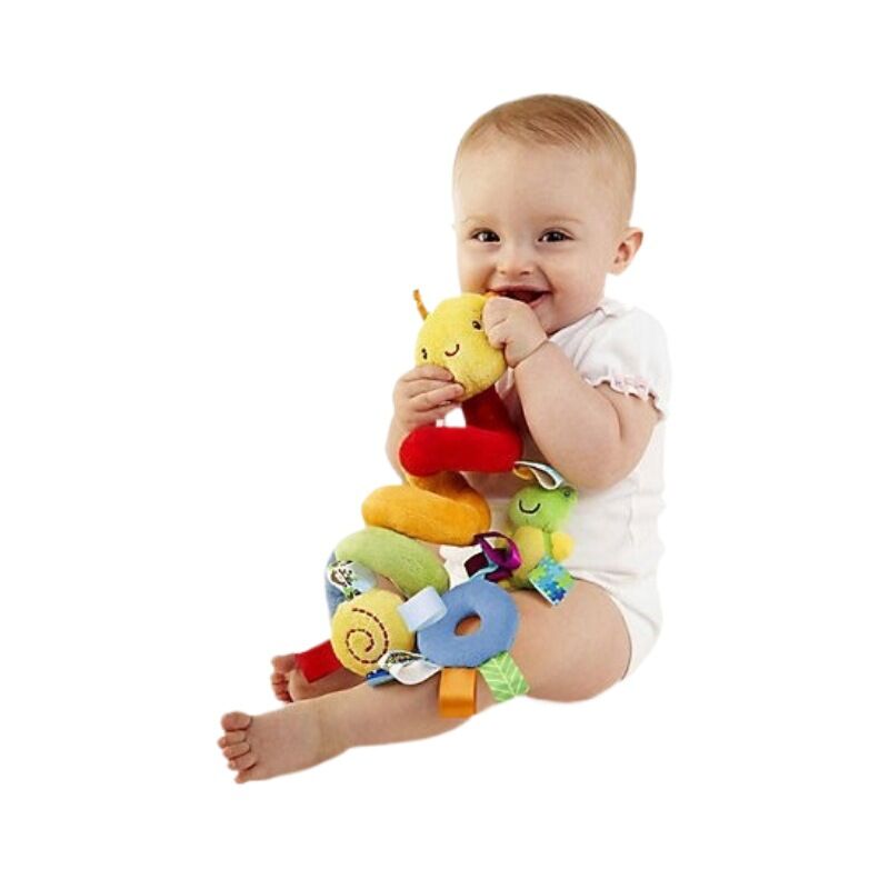 Baby Crib Bed Bell Rattle: Hanging Pushchair Pendant