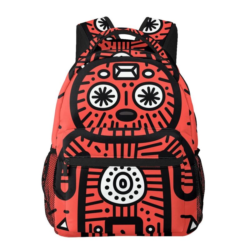 HugLittle Multicultural Hand-Drawn Bear Casual Backpack for Kids