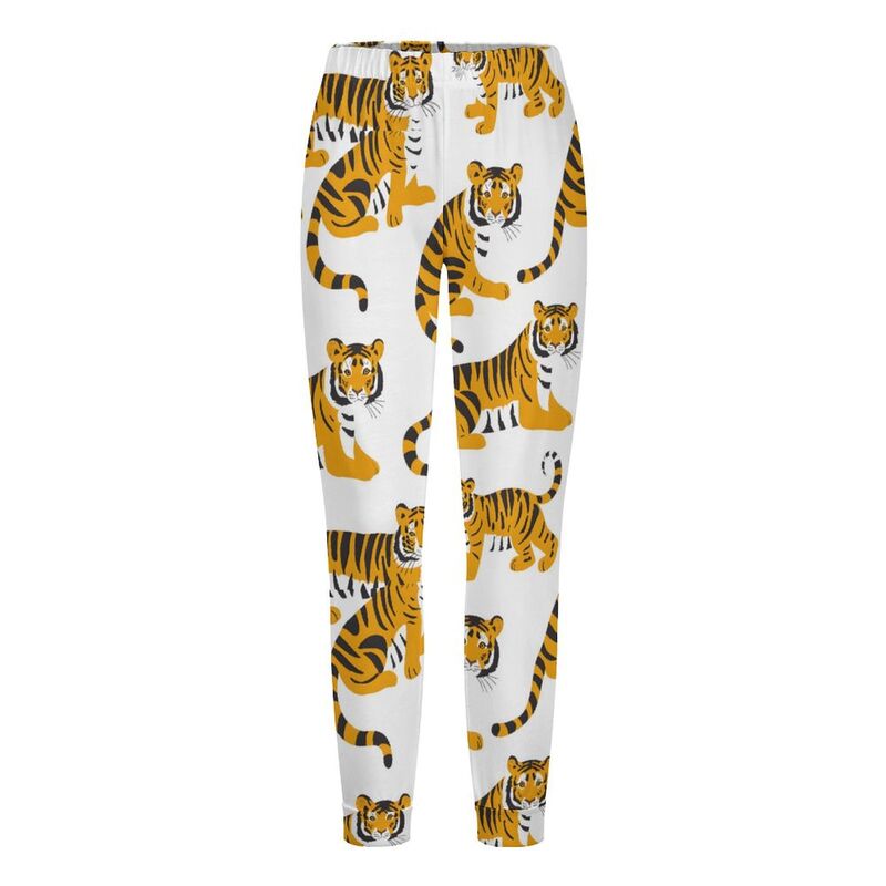 HugLittle Playful Tiger Pattern Children's Pajamas - Spark Imagination and Creativity