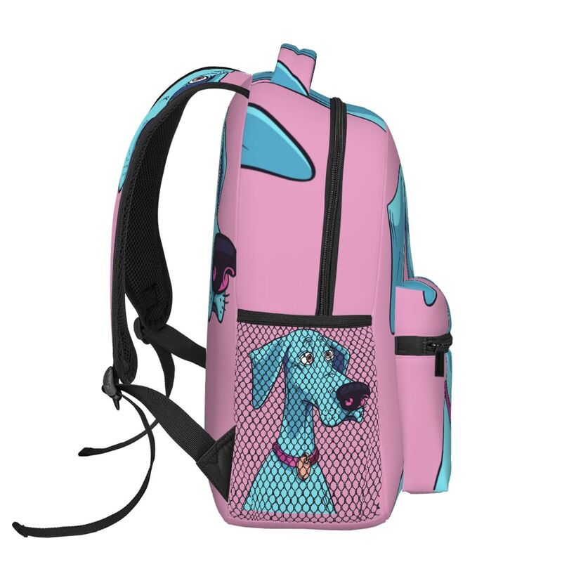 HugLittle Vibrant Blue Dog Pop Art Children's Casual Backpack