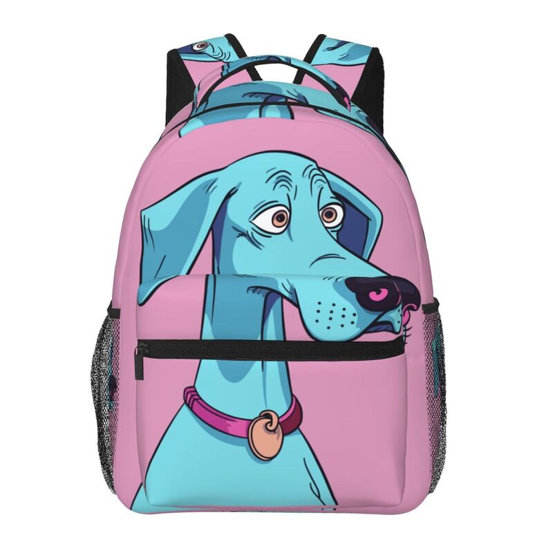 HugLittle Vibrant Blue Dog Pop Art Children's Casual Backpack