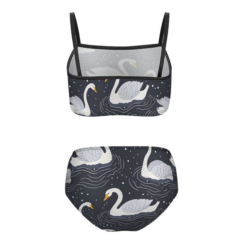 HugLittle Girls Two-Piece Swan Lake Bathing Suit: Inspiring Creativity and Imagination