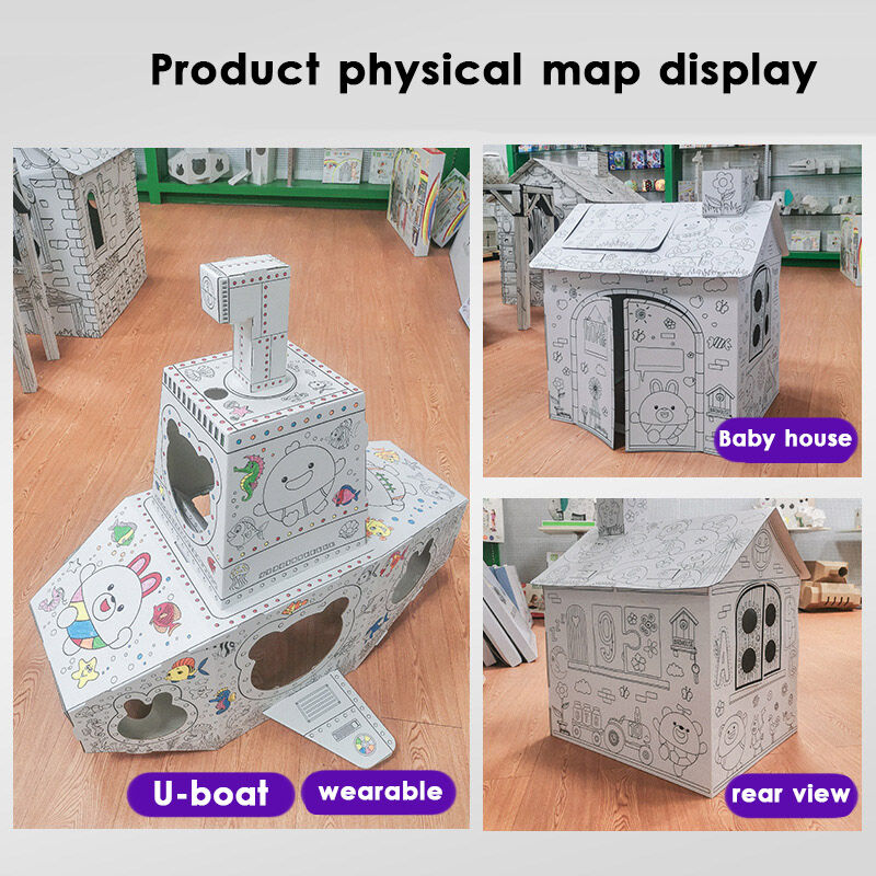 3D DIY Submarine Graffiti Kit - Dive into Creativity with Your Child Huglittle