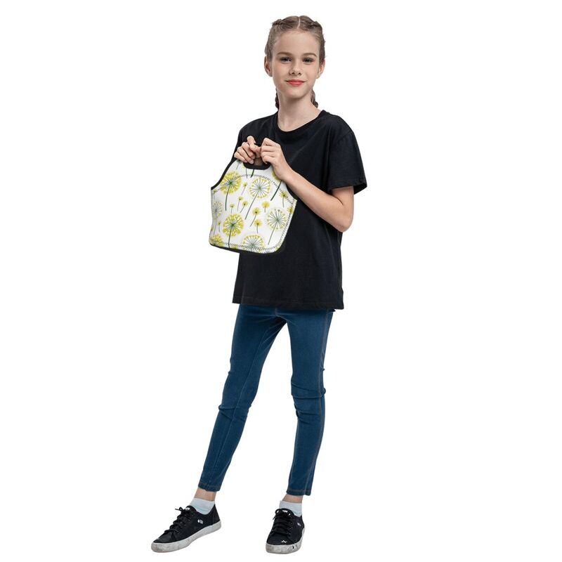 Huglittle Whimsical Dandelion Pattern Portable Bento Box for Kids - Spark Creativity & Exploration