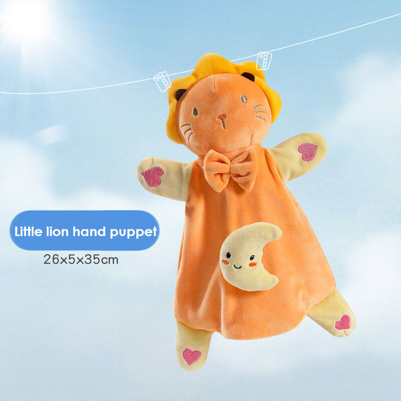 Soft Plush Baby Security Blanket - Cartoon Toy for Infants and Toddlers